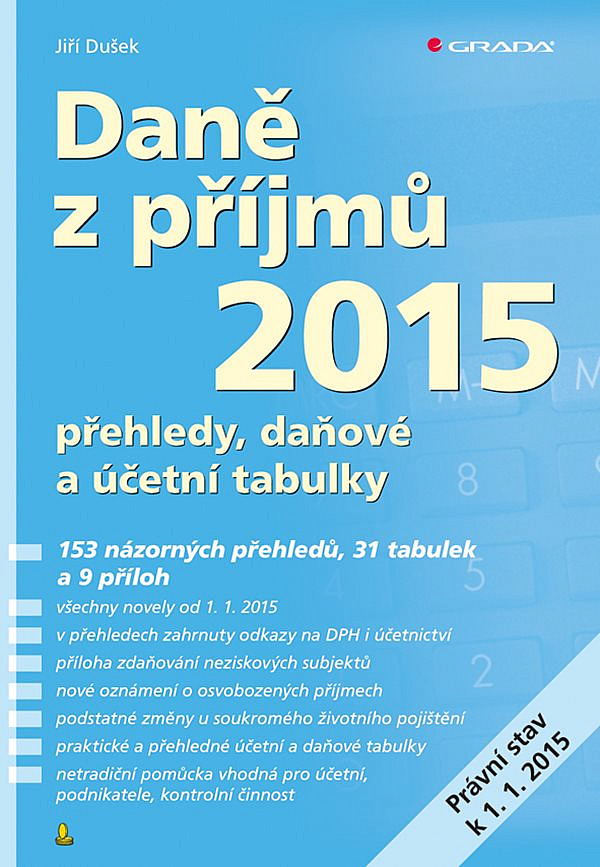 Daně z příjmů 2015