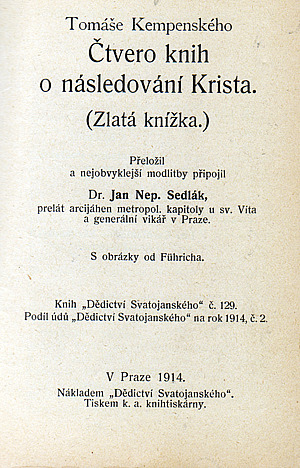 Čtvero knih o následování Krista