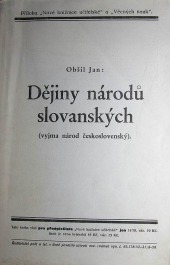 Dějiny národů slovanských (výjma národ československý)