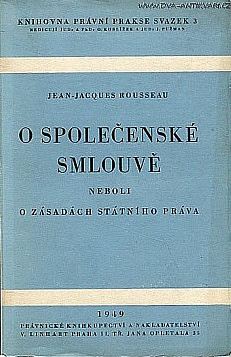 O společenské smlouvě neboli O zásadách státního práva