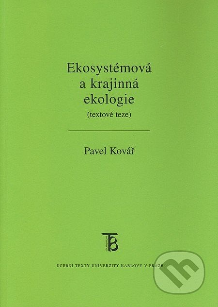 Ekosystémová a krajinná ekologie