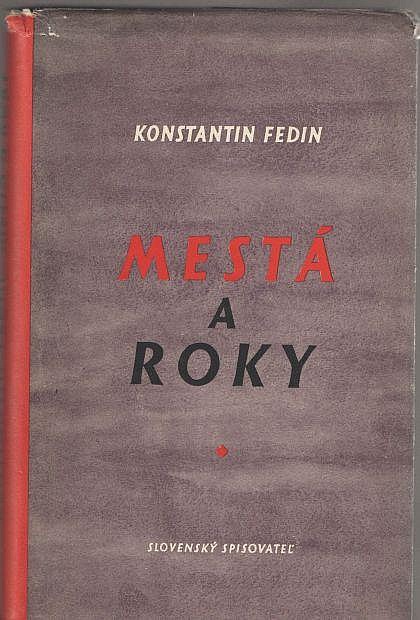 Mestá a roky