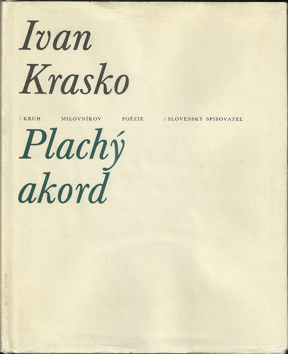 Plachý akord