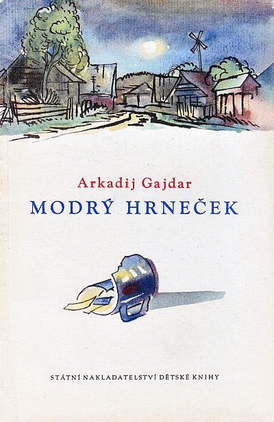 Modrý hrneček