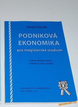 Podniková ekonomika pro magisterské studium