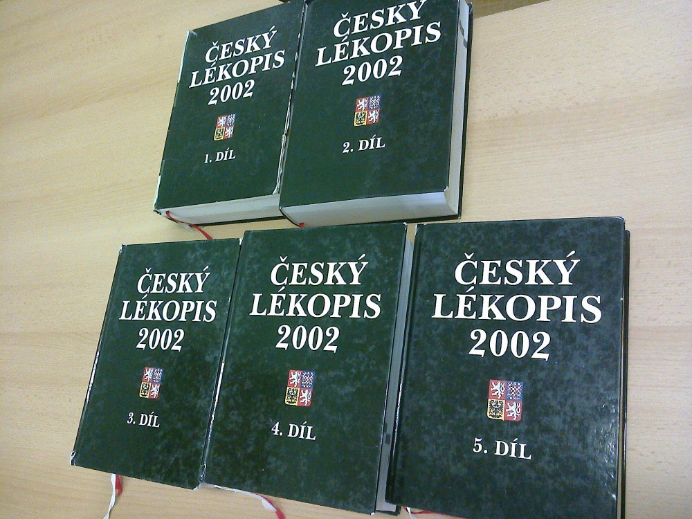 Český lékopis 2002 - 5 dílů