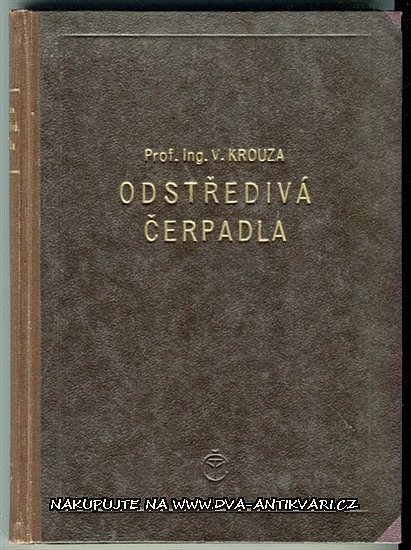 Odstředivá čerpadla