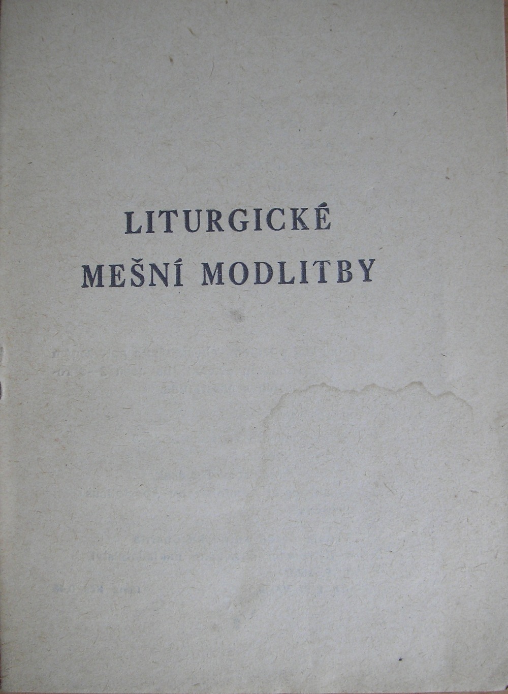 Liturgické mešní modlitby