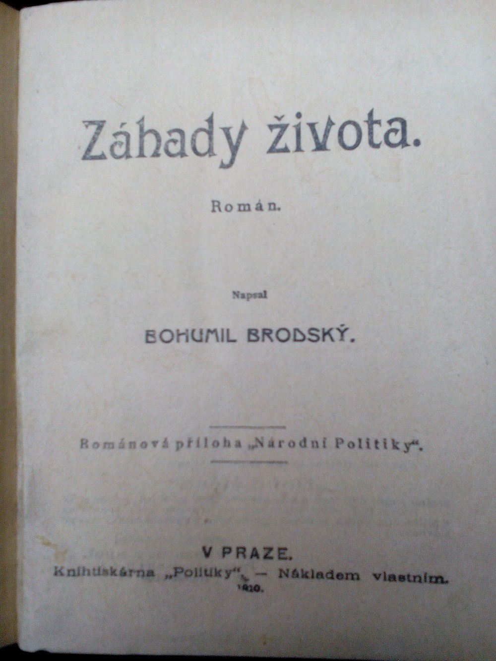 Záhady života