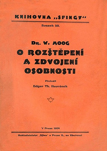 O rozštěpení a zdvojení osobnosti