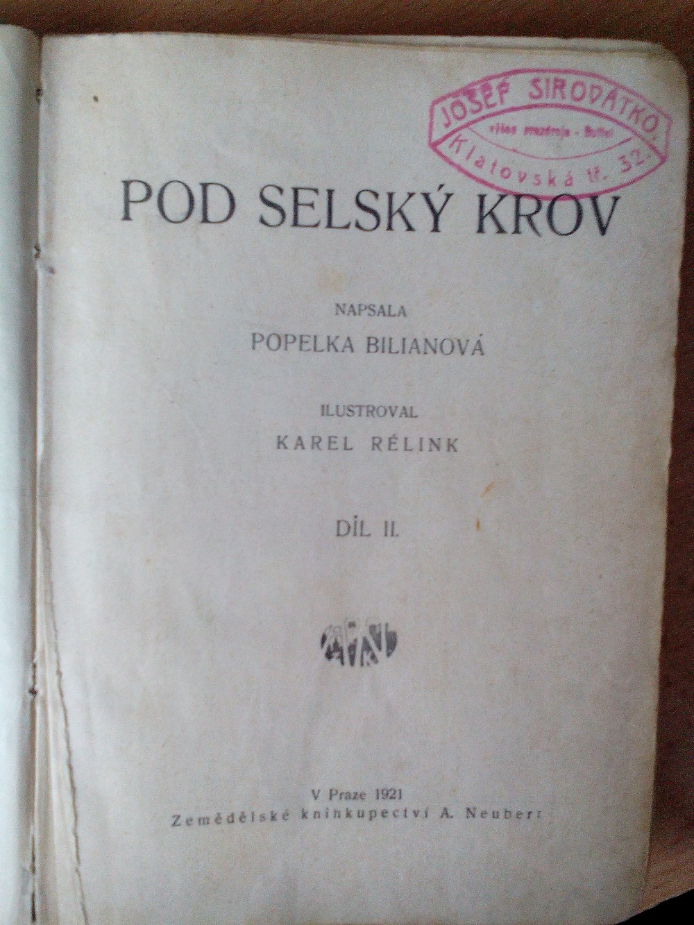 Pod selský krov díl II.