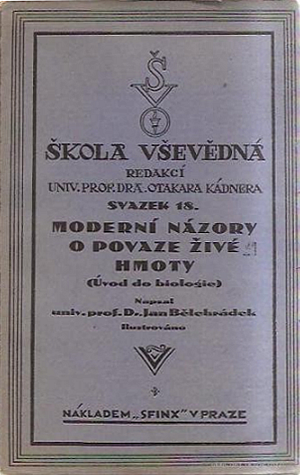 Moderní názory o povaze živé hmoty