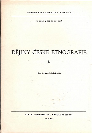 Dějiny české etnografie