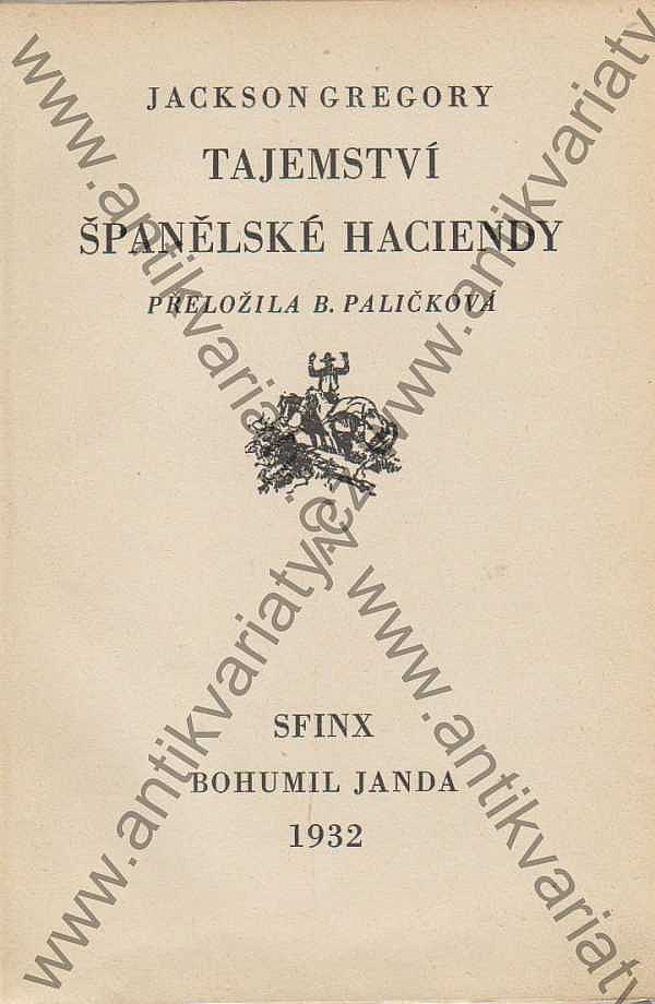 Tajemství španělské haciendy