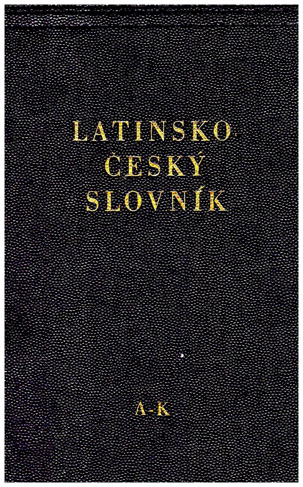 Latinsko-český slovník