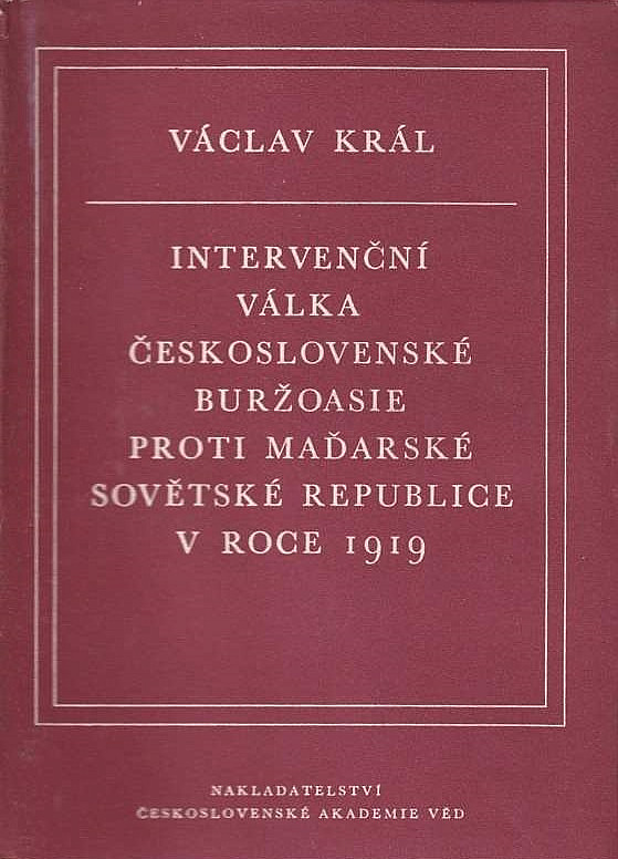 Intervenční válka československé buržoasie proti Maďarské sovětské republice v roce 1919