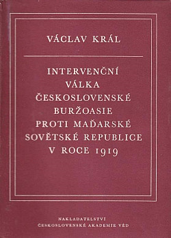 Intervenční válka československé buržoasie proti Maďarské sovětské republice v roce 1919