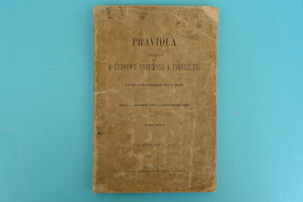 Pravidla hledící k českému pravopisu a tvarosloví s abecedním seznamem slov a tvarů