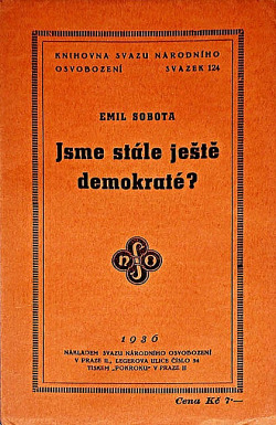 Jsme ještě stále demokraté?