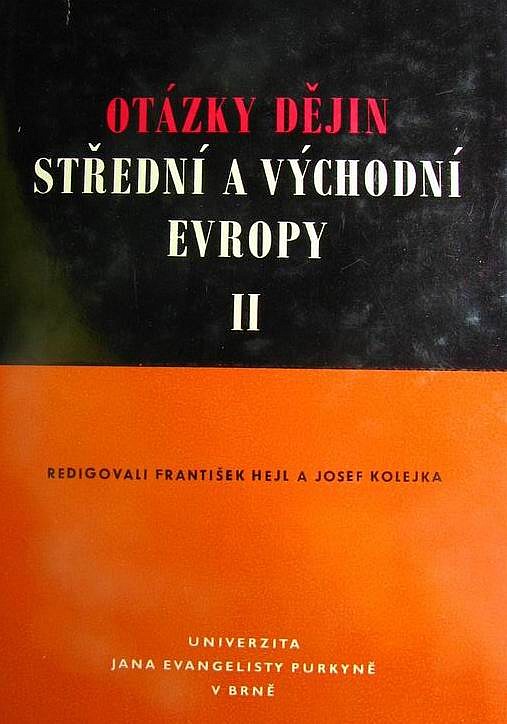 Otázky dějin střední a východní Evropy II.