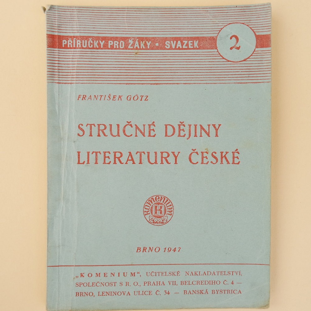 Stručné dějiny literatury české