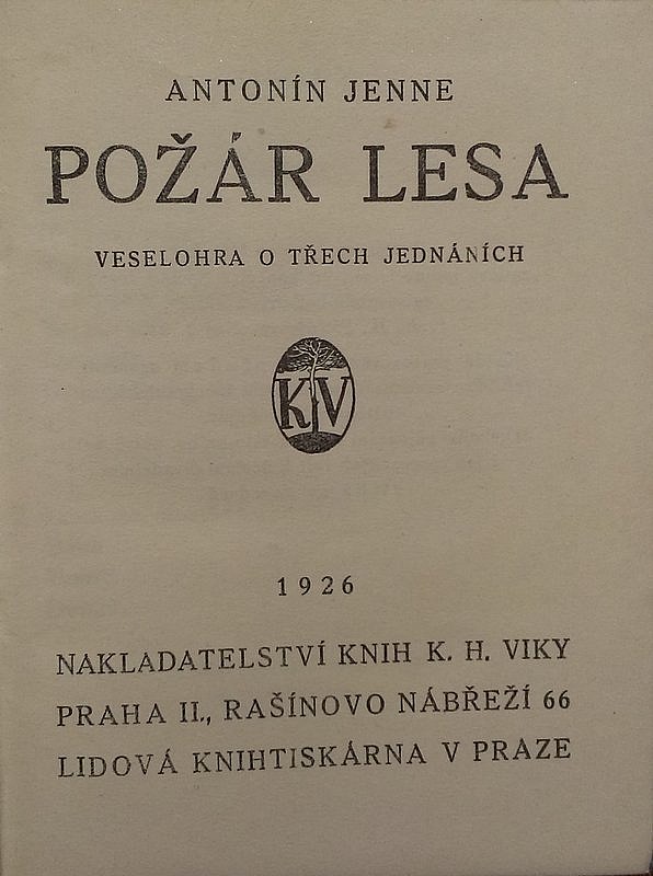 Požár lesa