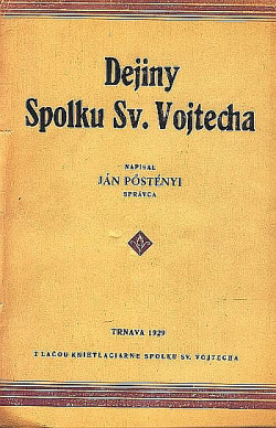 Dejiny Spolku Sv. Vojtecha