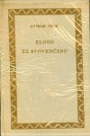 Slovo za slovenčinu