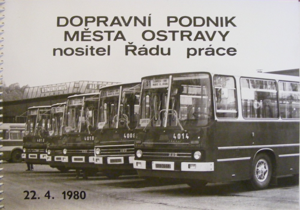 Dopravní podnik města Ostravy nositel Řádu práce