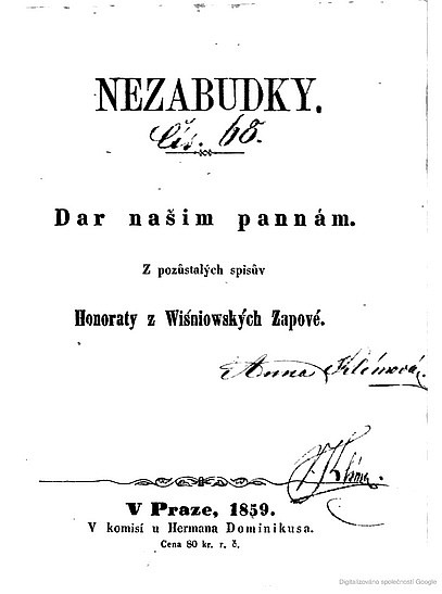 Nezabudky: Dar našim pannám