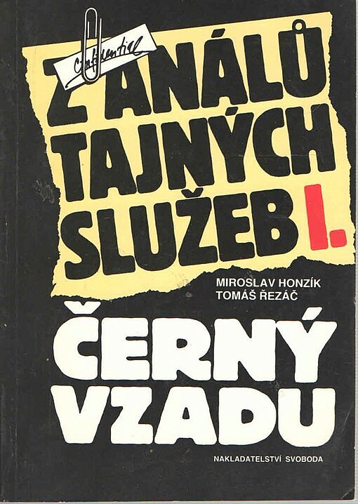 Z análů tajných služeb. I., Černý vzadu