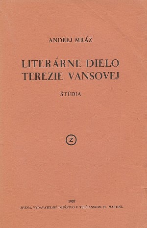 Literárne dielo Terézie Vansovej