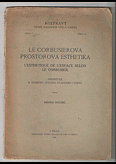 Le Corbusierova prostorová esthetika