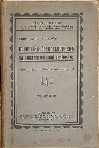 Republika Československá na podkladě kulturně-zeměpisném