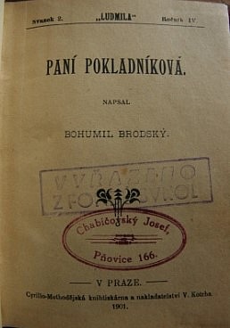 Paní pokladníková