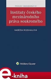 Instituty českého mezinárodního práva soukromého