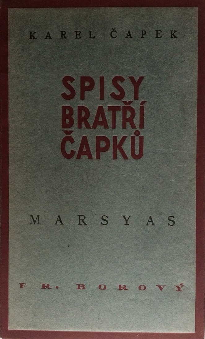 Marsyas, čili, Na okraj literatury