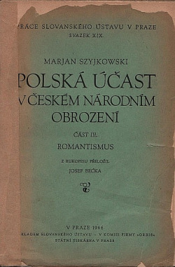 Polská účast v českém národním obrození III.