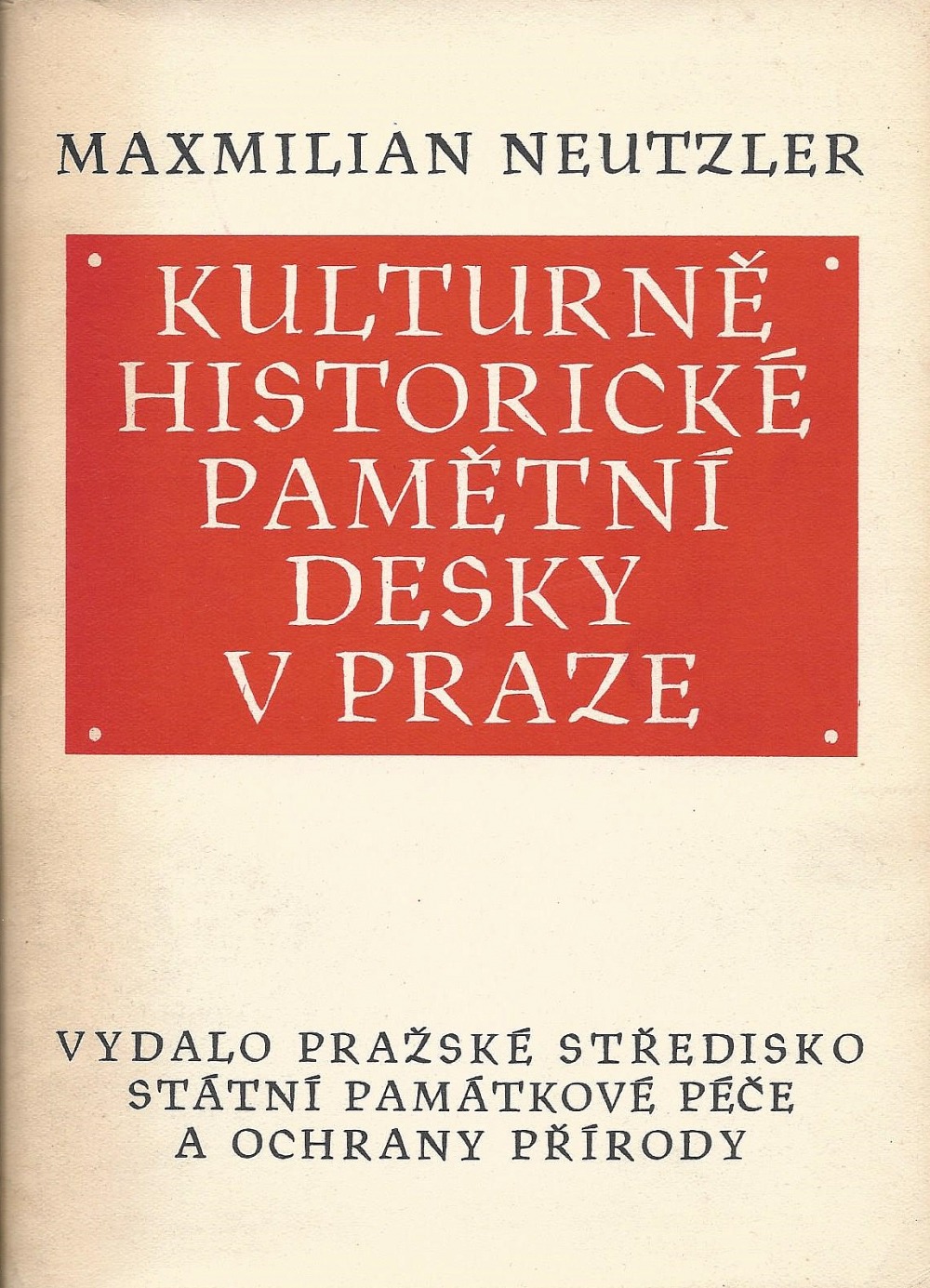 Kulturně historické pamětní desky v Praze