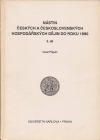 Nástin českých a československých hospodářských dějin do roku 1990 (I. a II. díl)