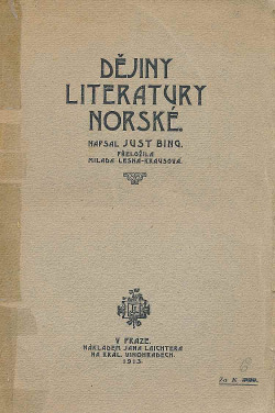 Dějiny literatury norské