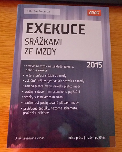 Exekuce srážkami ze mzdy - 2015