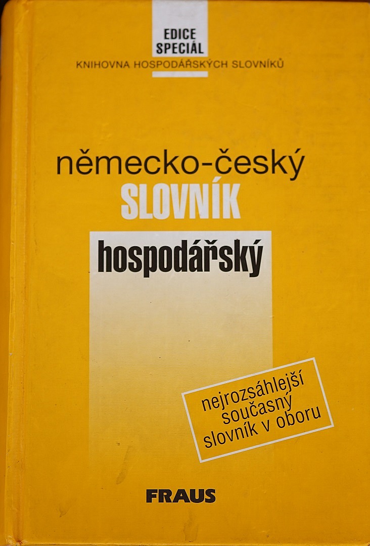 Německo-český slovník hospodářský