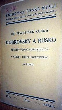 Dobrovský a Rusko