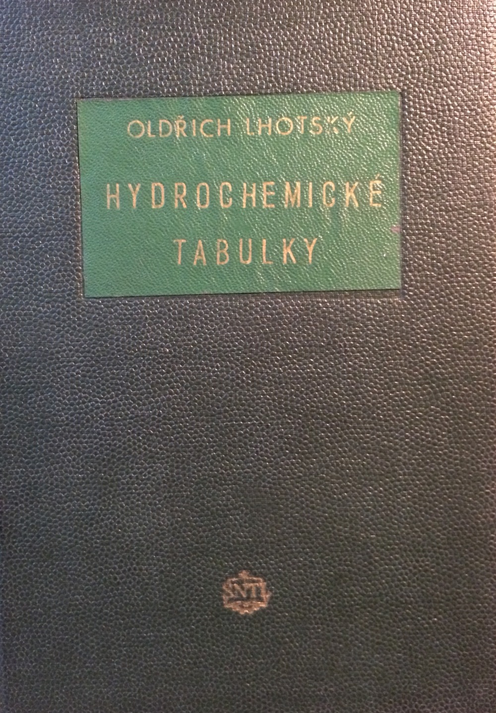 Hydrochemické tabulky