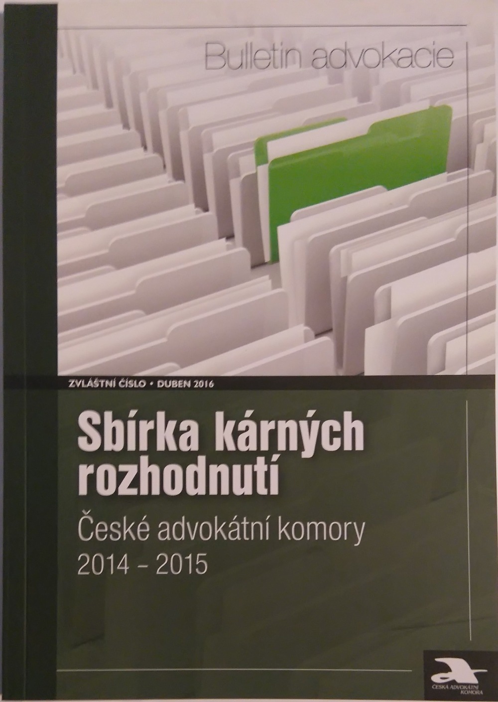 Sbírka kárných rozhodnutí 2014-2015