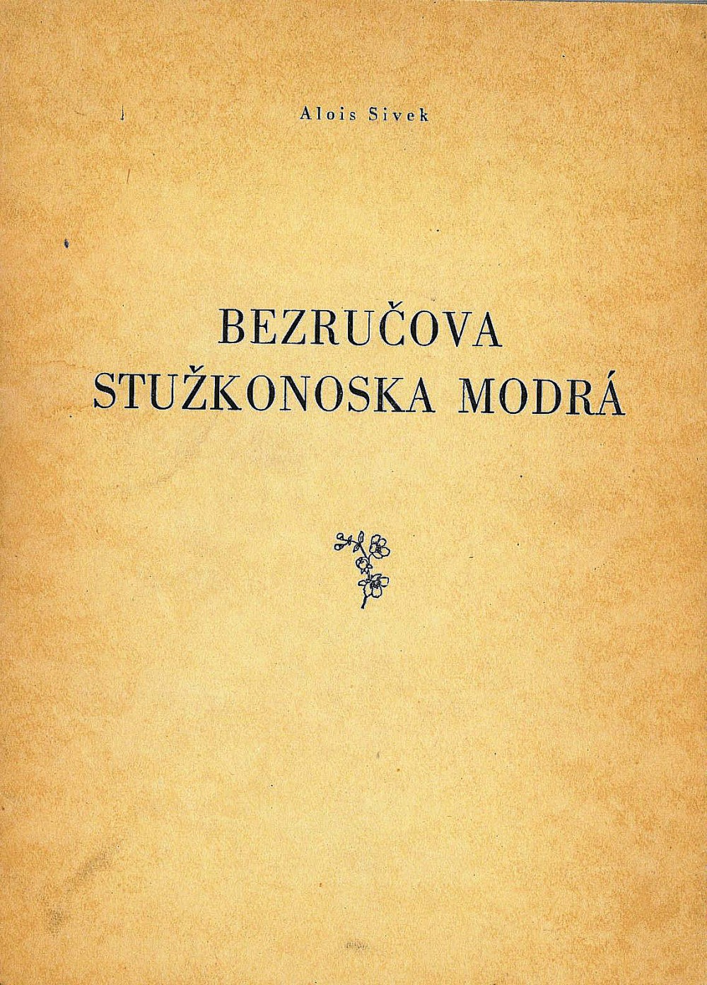 Bezručova Stužkonoska Modrá