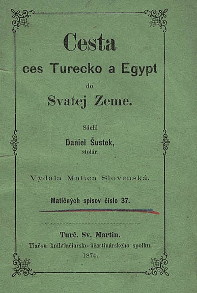 Cesta ces Turecko a Egypt do Svatej Zeme