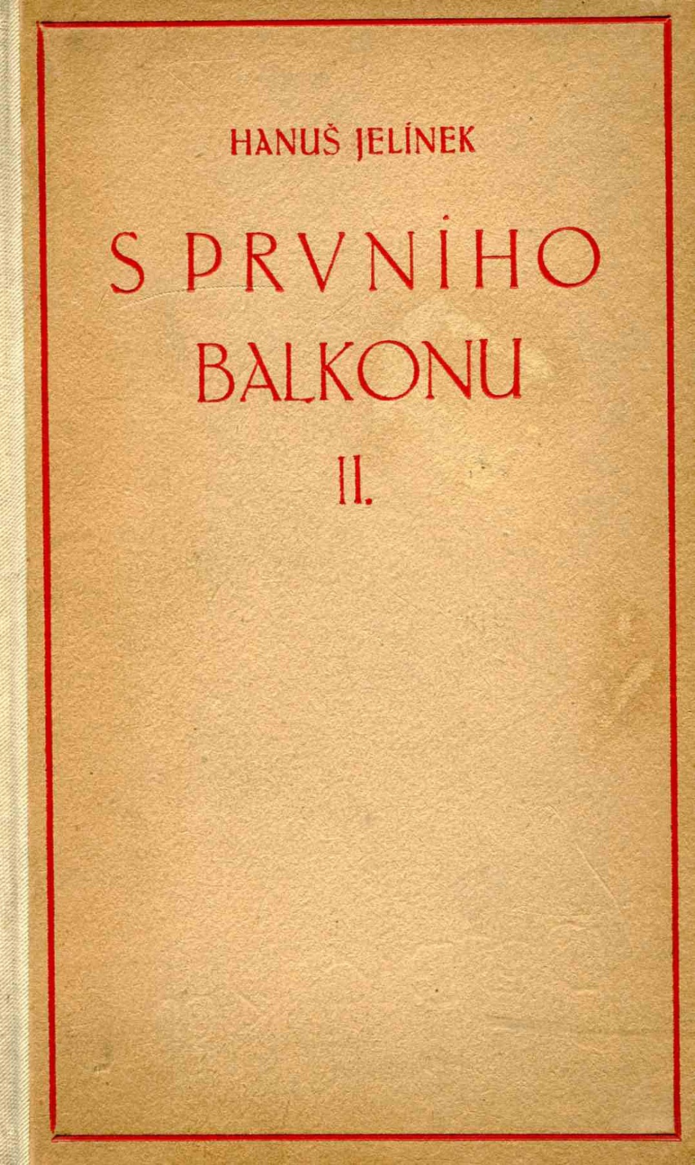 S prvního balkonu II