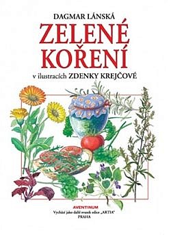 Zelené koření pěstované i plané v ilustracích Zdenky Krejčové